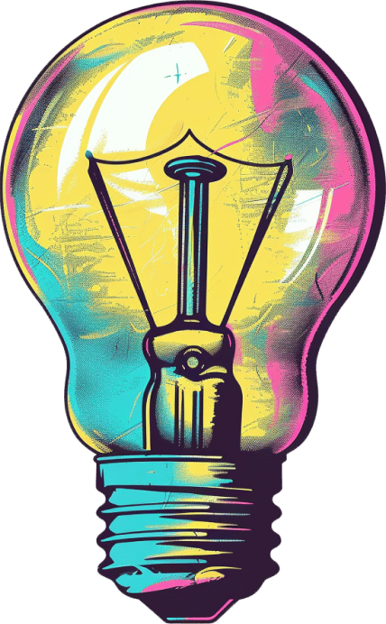 A sketch of a bulb.